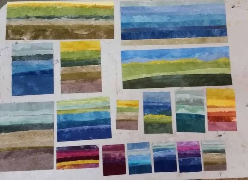 Artwork of Janelle Girod and Kristine Rodriguez