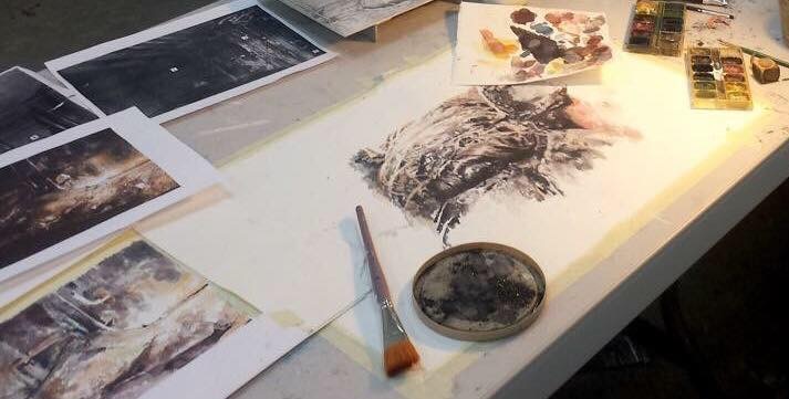 Artwork by Sasha Opeiko